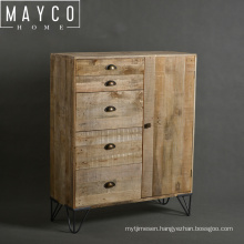 Mayco Unfinished Wooden Base Painted Sundry Cabinet In Living Room Cabinet
